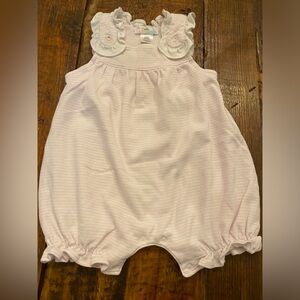 Baby Loren. Bubble EUC. 3-6 months. So sweet PNK and White